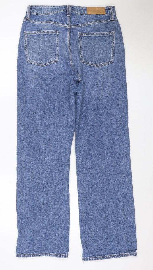 Denim Co. Women’s Blue UK 12 Bootcut Stretch Jeans Mid Rise