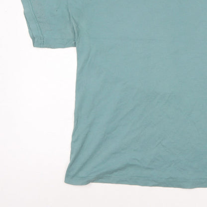 Gymshark Men's Green Size S Logo Sleeve Crew Neck Short Sleeve T-Shirt