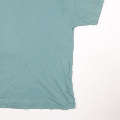 Gymshark Men's Green Size S Logo Sleeve Crew Neck Short Sleeve T-Shirt