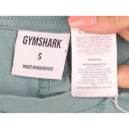 Gymshark Men's Green Size S Logo Sleeve Crew Neck Short Sleeve T-Shirt