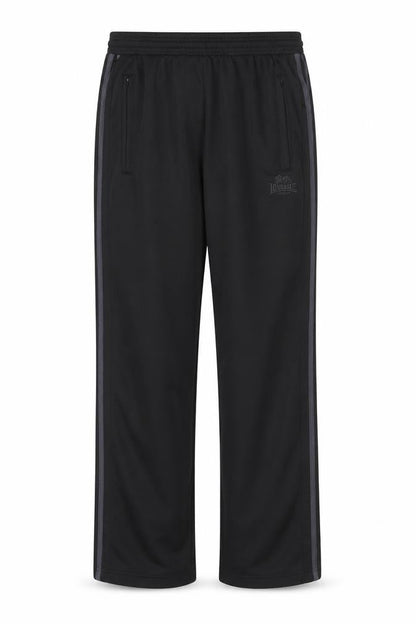 Lonsdale Men's Black S Track Pants Elastic Waist Zip Pockets