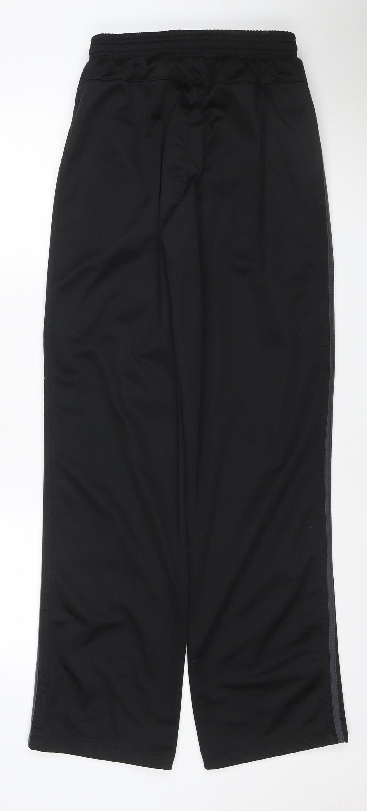 Lonsdale Men's Black S Track Pants Elastic Waist Zip Pockets