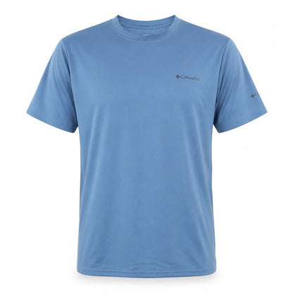 Columbia Men’s Blue S Logo Performance Crew Neck T-Shirt