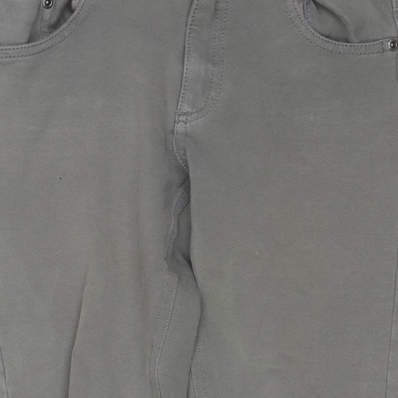 iDO Teens Grey Size 32 Straight Jeans 5-Pocket Mid Rise