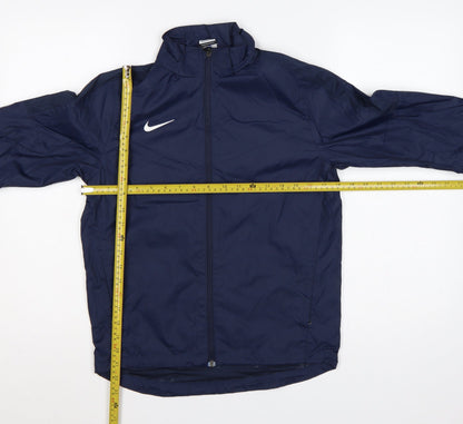 Nike Boys Blue 11-12 Years Football Full Zip Track Jacket