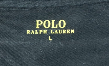 Polo Ralph Lauren Men’s Black L Long Sleeve Crew Neck Logo T-Shirt