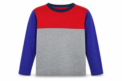 Boden Boys Multicoloured 11-12 Years Basic Long Sleeve T-Shirt