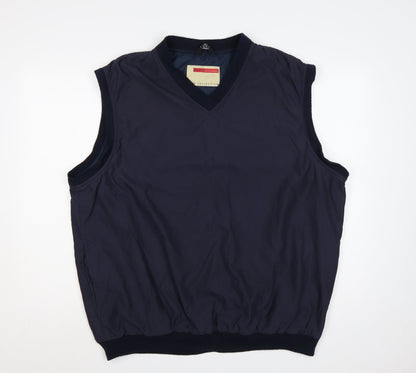 Baleno Men’s Blue 2XL Golf Collection Sleeveless Bodywarmer Jacket