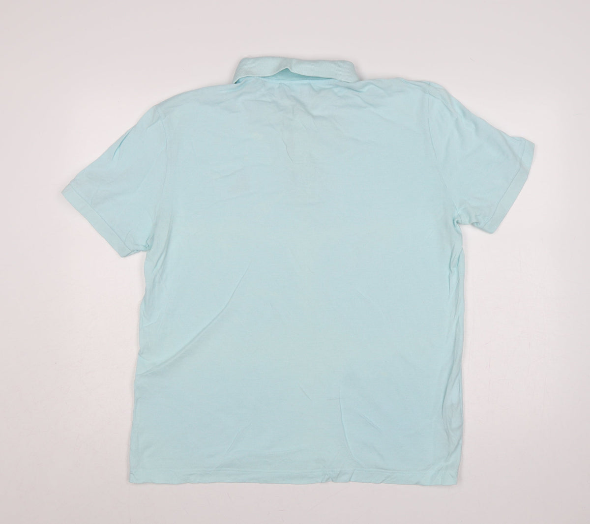 Lacoste Men’s Blue XL Regular Fit Cotton Logo Polo Shirt