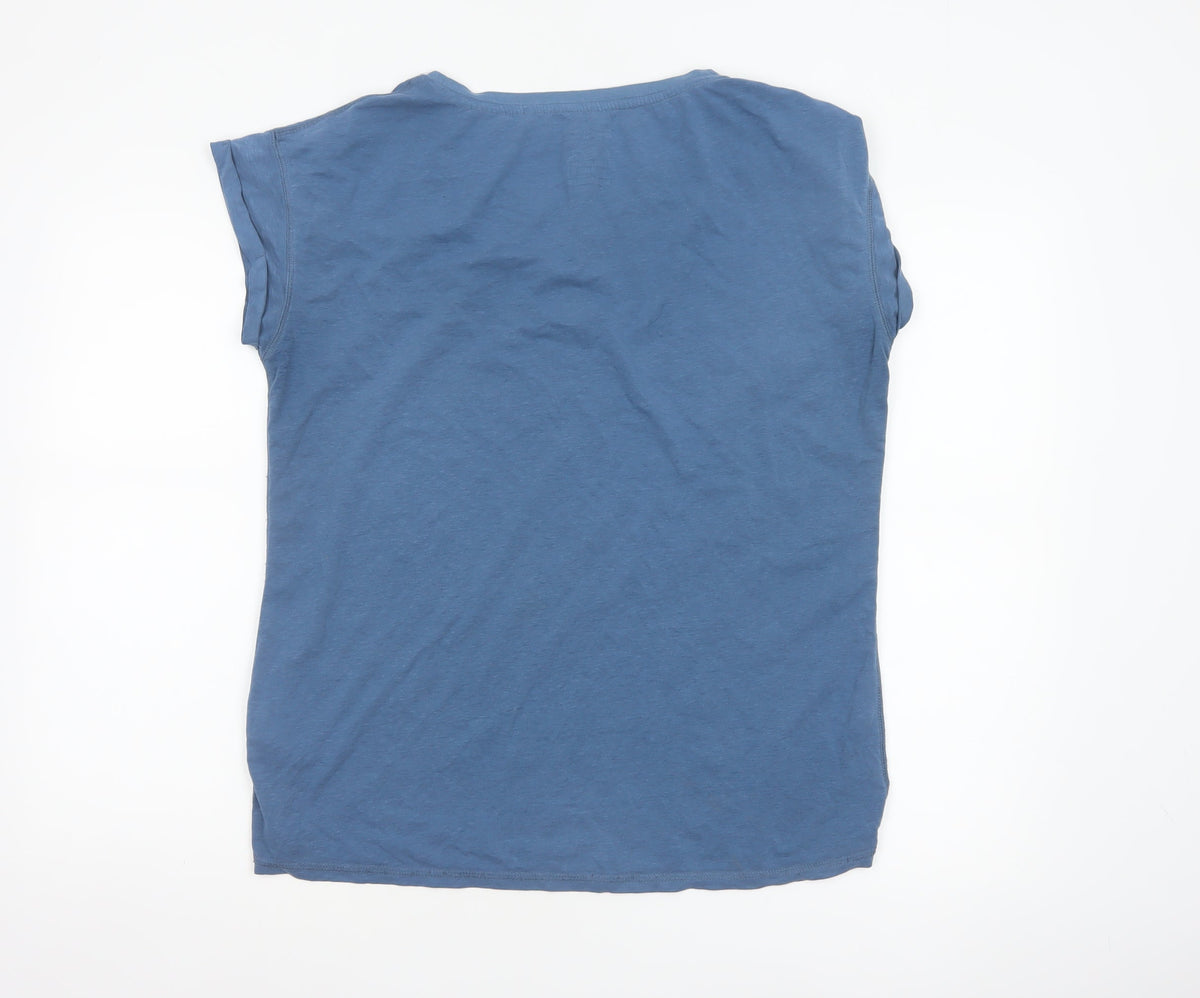 Mountain Warehouse Women’s Blue UK 14 Mountain Print Quick Dry T-Shirt