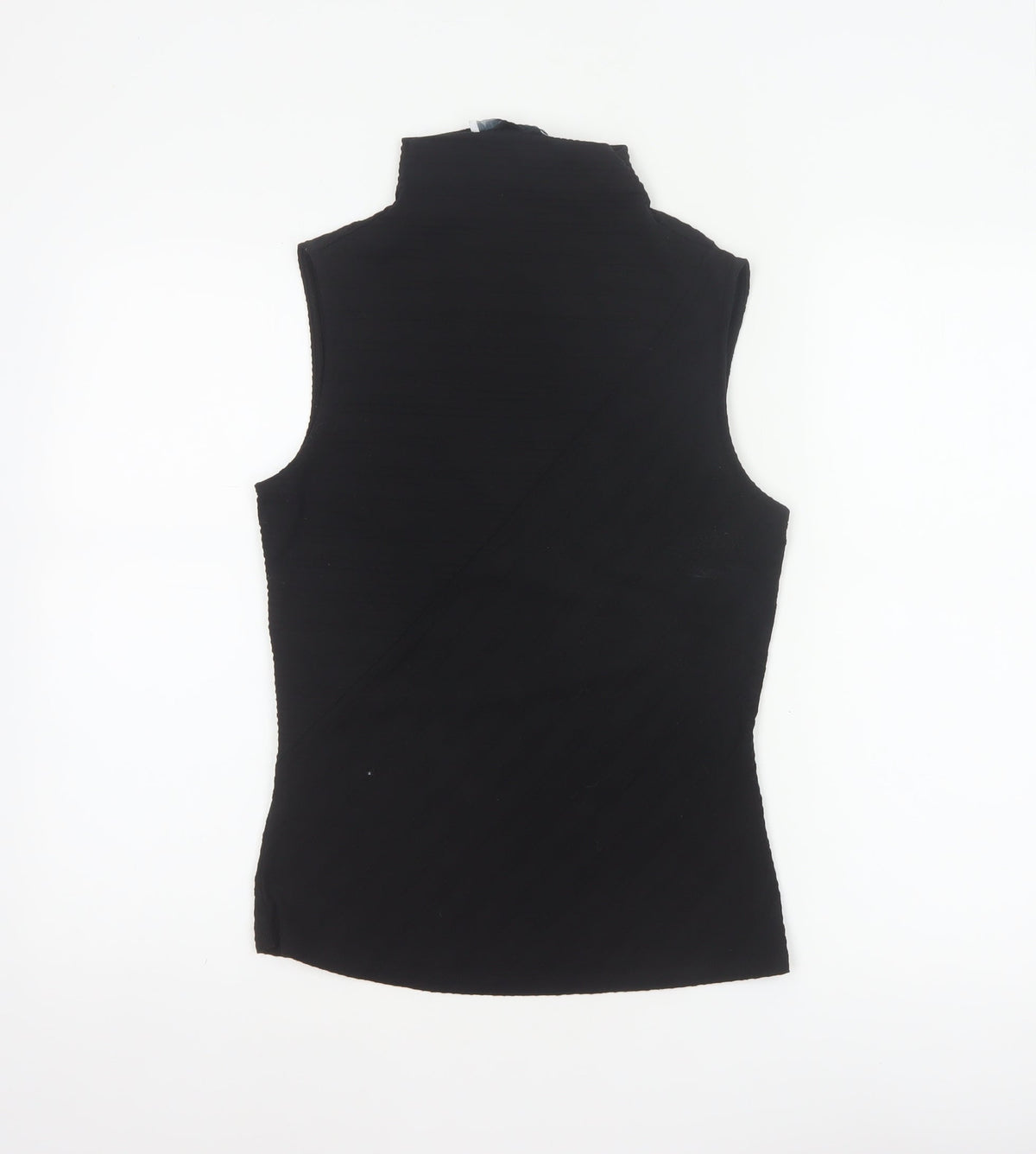 Michelle Keegan Women’s Black UK 8 High Neck Stretch Tank Top