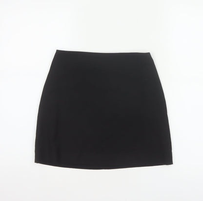 H&M Women’s Black UK 6 Straight Pencil Mini Skirt Lined