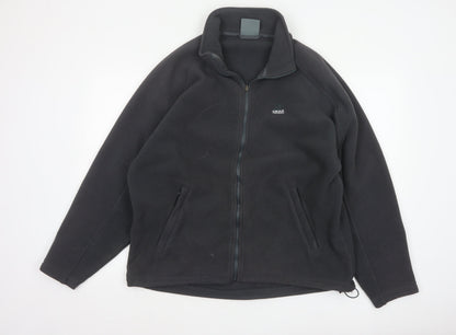 Craghoppers Men’s Black L Full Zip Fleece Basic Jacket Outdoor