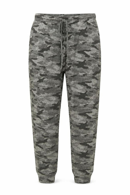 Dorothy Perkins Women Grey Camo Jogger Trousers UK 10 Elastic Waist