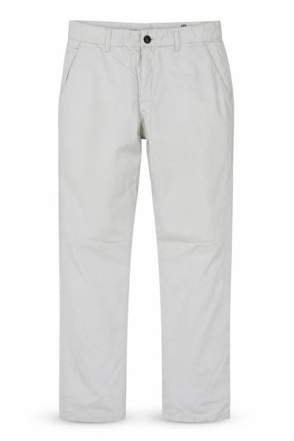Empire Men’s Ivory Classic Chino Trousers W34 Straight Leg Cotton