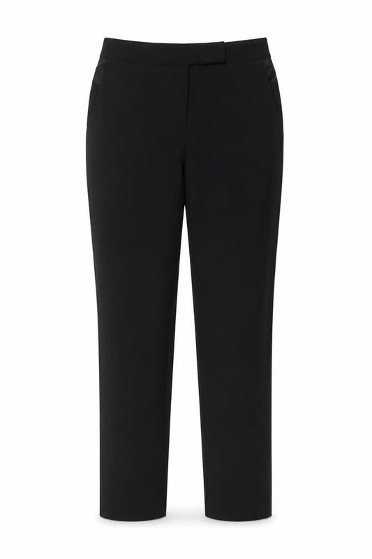 Oasis Women’s Black UK 10 Tailored Stretch Straight Dress Trousers
