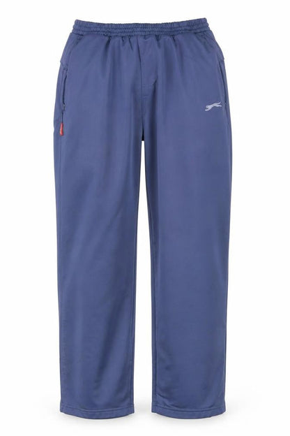 Slazenger Men’s Blue S Track Pants Straight Leg Zip Pockets