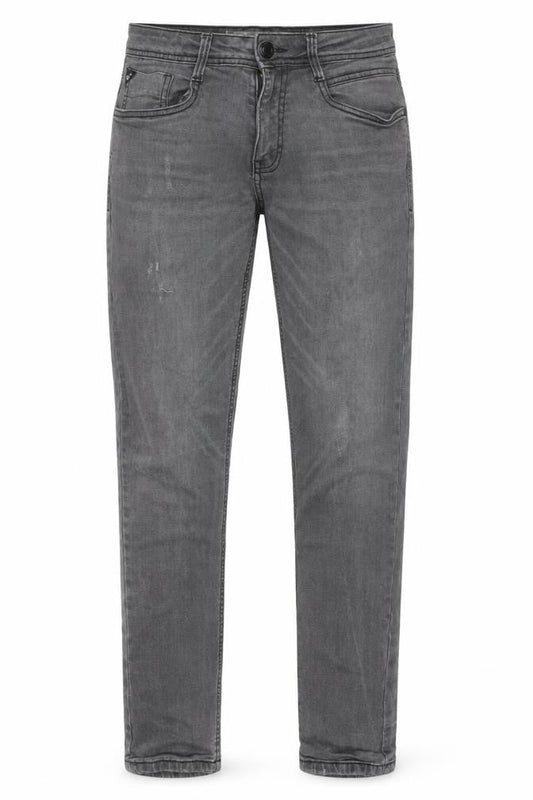 Duck and Cover Men’s Grey 32 Regular Straight Stretch Jeans