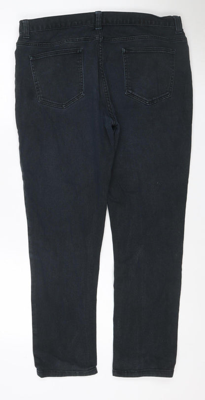 Denim Co. Men's Black W36 L30 Skinny Stretch Jeans