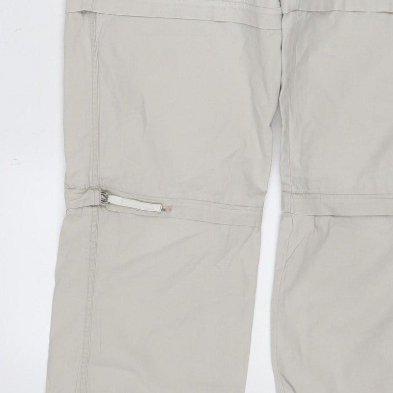 Peter Storm Women’s Beige Size 14 Convertible Cargo Trousers