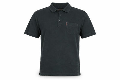 Ben Sherman Men's Dark Green L Cotton Short Sleeve Pocket Polo Shirt