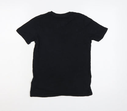 Nike Boys Black 10-12 Years Air Max Graphic Jersey T-Shirt