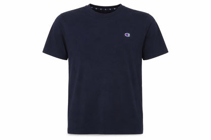 Champion Men’s Blue M Athletic Logo Short Sleeve Crew Neck T-Shirt