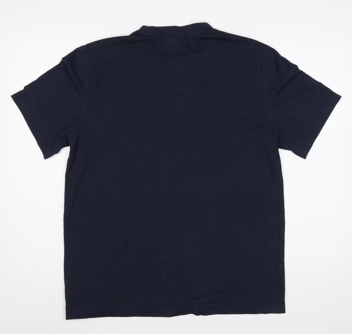 Champion Men’s Blue M Athletic Logo Short Sleeve Crew Neck T-Shirt
