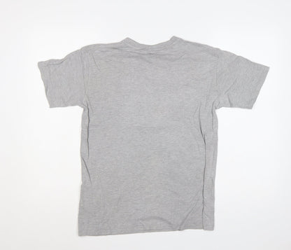 Marvel Boys Grey 12-13 Years Short Sleeve Graphic Print T-Shirt