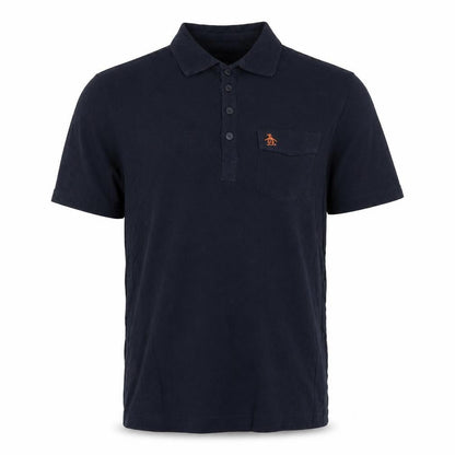 Original Penguin Men's Navy S Cotton Pocket Logo Polo Shirt