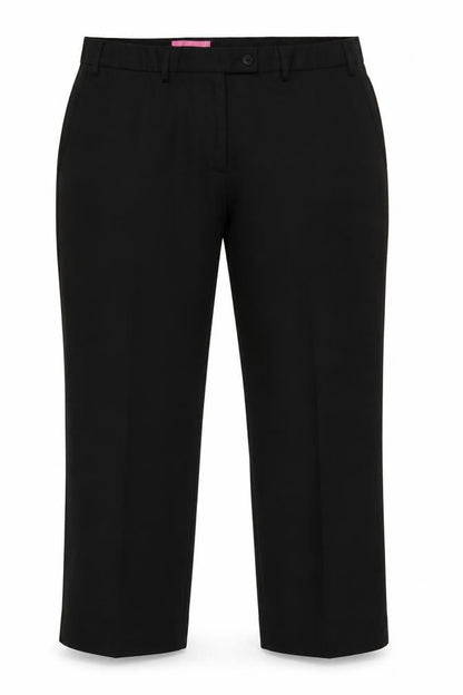 Brook Taverner Women's Black UK 18 Slim Straight Dress Trousers