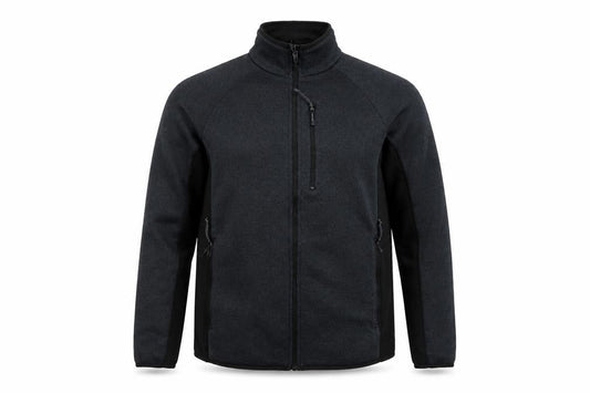 Mountain Warehouse Men's Black L Basic Jacket Full Zip Soft Shell