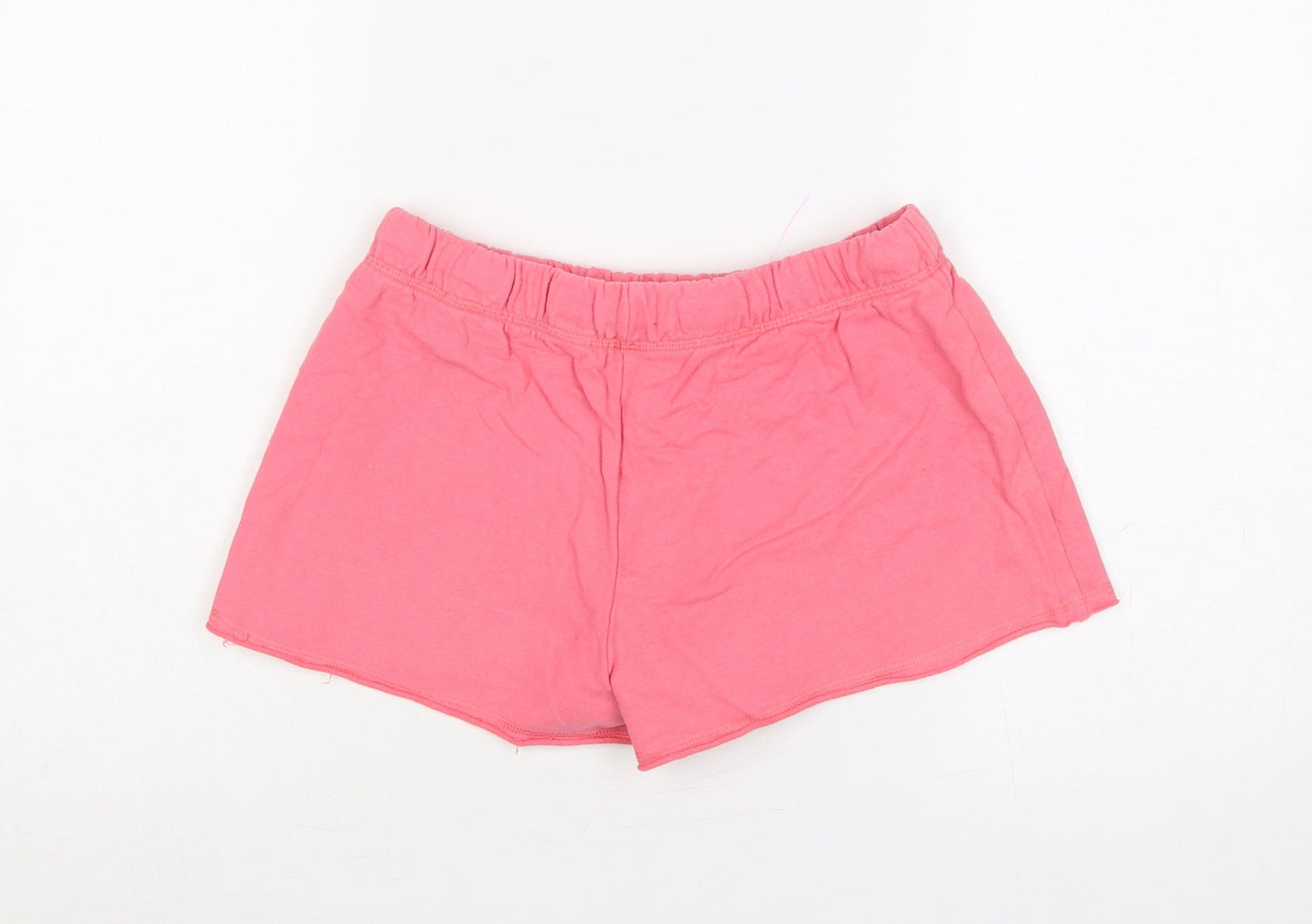 Pineapple Women’s Pink UK 12 Sweat Shorts Drawstring Dance Logo