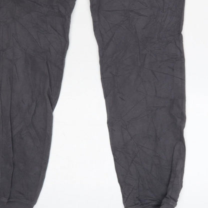 Calvin Klein Men’s Black S Performance Logo Cuffed Jogger Sweatpants