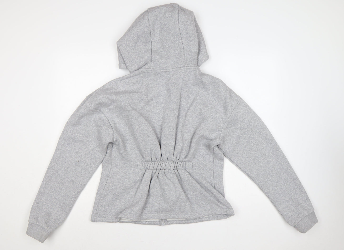 USA Pro Women’s Grey UK 16 Full Zip Hooded Fleece Hoodie