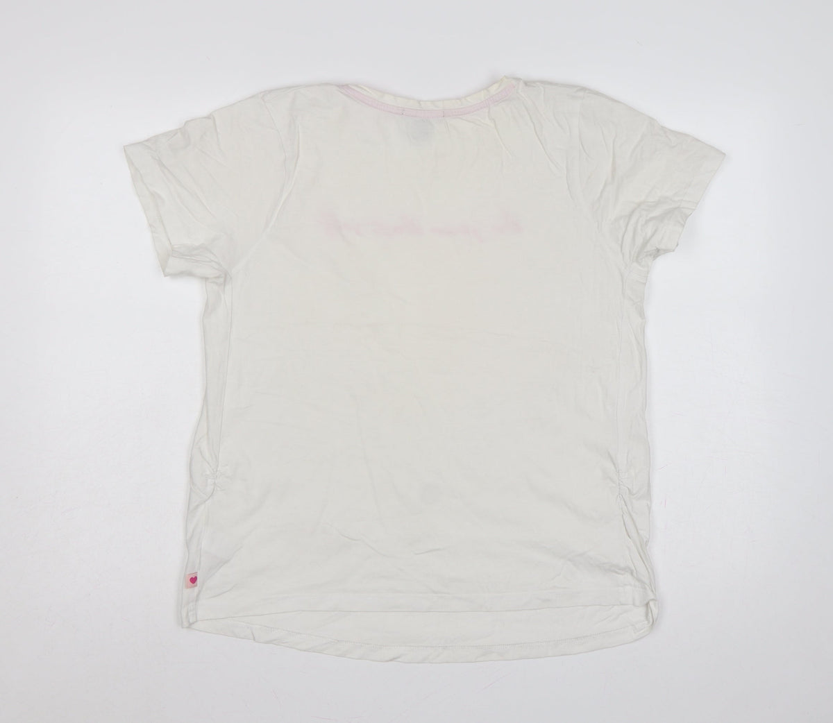 New Look Women White UK 10 Maternity Quote Jersey T-Shirt