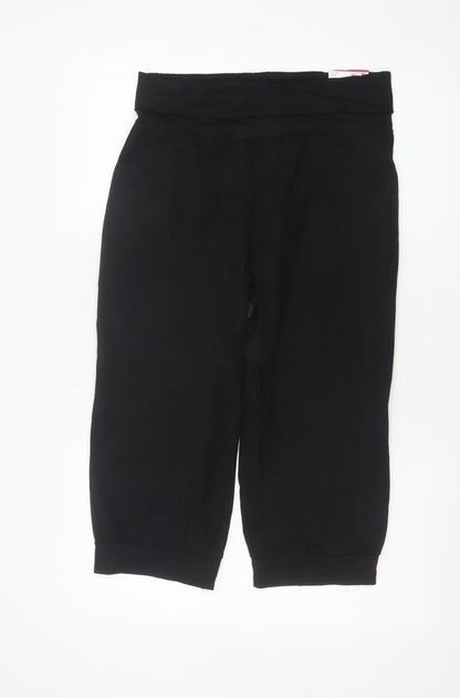 Decathlon Women Black UK 14 Jogger Stretch Activewear Trousers