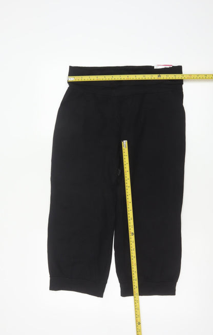 Decathlon Women Black UK 14 Jogger Stretch Activewear Trousers