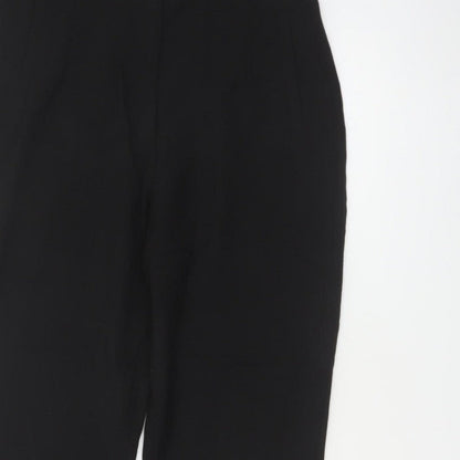 ASOS Design Women’s Black UK 10 High Rise Tapered Smart Trousers