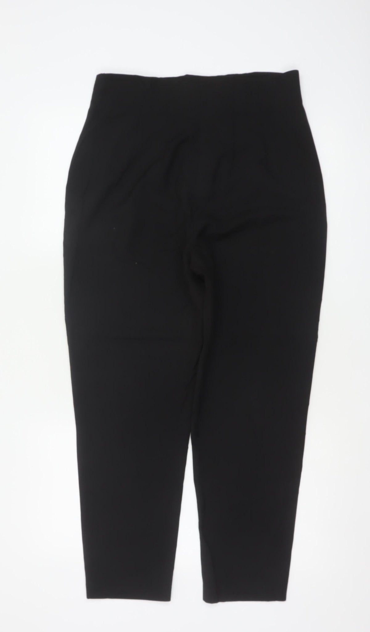 ASOS Design Women’s Black UK 10 High Rise Tapered Smart Trousers