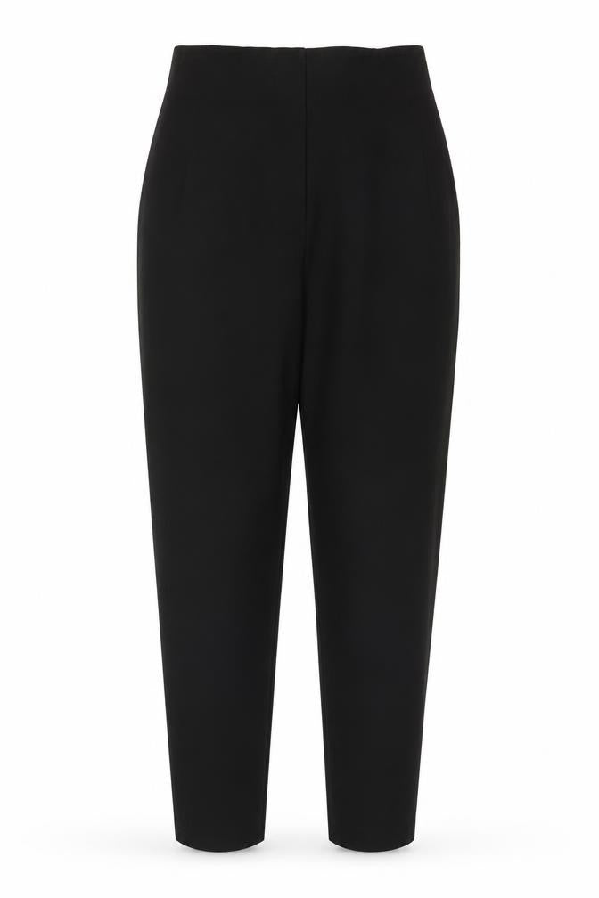 ASOS Design Women’s Black UK 10 High Rise Tapered Smart Trousers