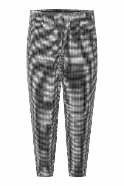 Marks & Spencer Women’s Black White Houndstooth Check Slim Stretch Leggings UK 14