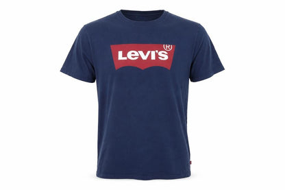 Levi's Men’s Blue XL Batwing Logo Graphic Crew Neck T-Shirt