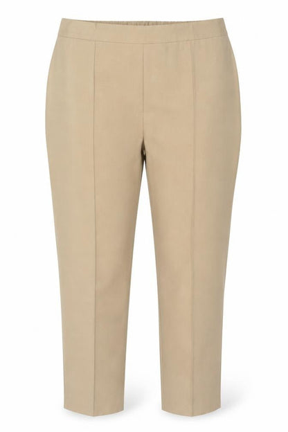 Marks & Spencer Women’s Beige Size 24 Short High Rise Straight Trousers