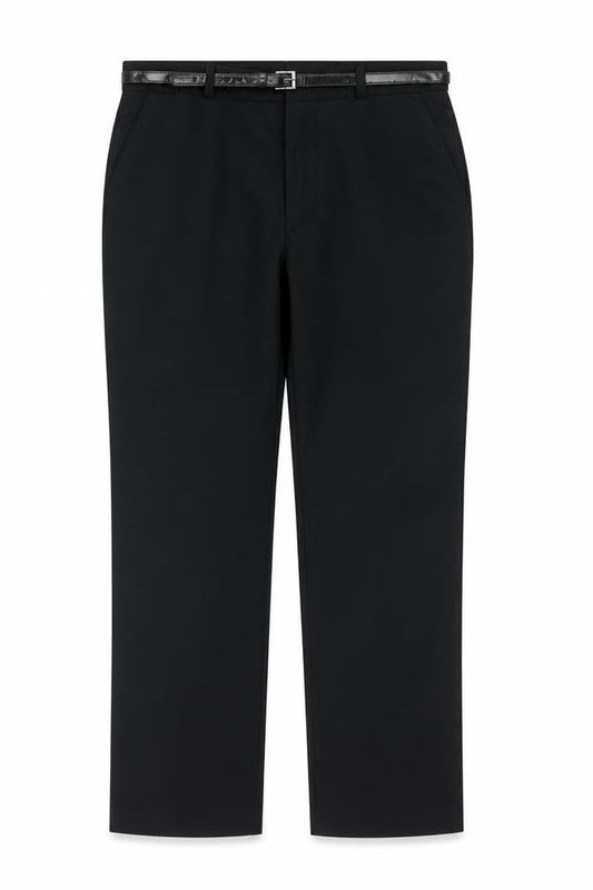 Marks & Spencer Boys Black 15-16 Years Dress Pants Super Skinny Stretch