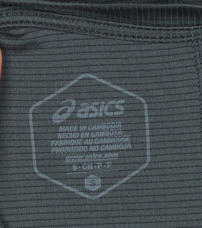 ASICS Men's Black S Running Gym Training T-Shirt Short Sleeve Crew Neck