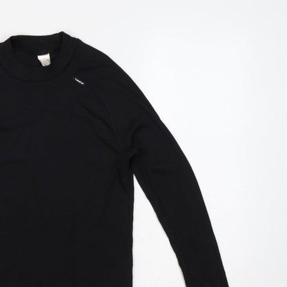 Wedze Men Black S Thermal Ski Base Layer Long Sleeve Top