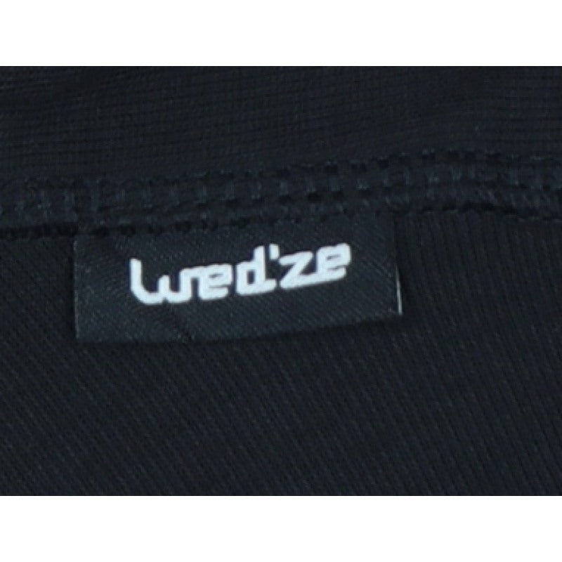Wedze Men Black S Thermal Ski Base Layer Long Sleeve Top
