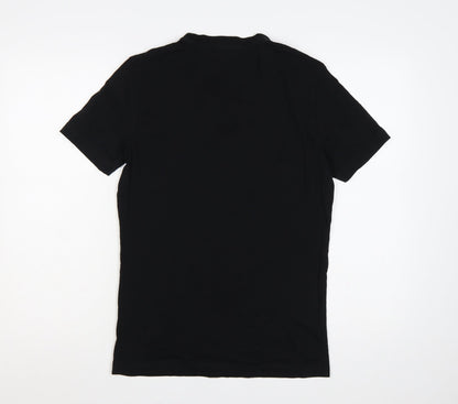 Calvin Klein Jeans Men's Black M Logo Graphic Crew Neck Short Sleeve T-Shirt