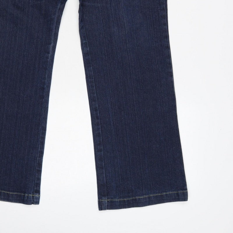 David Emanuel Women’s Blue Size 14 Dark Wash Bootcut Jeans